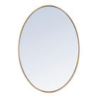 Elegant Lighting - Decker Mirror - MR4624BR - Canada Light Shop