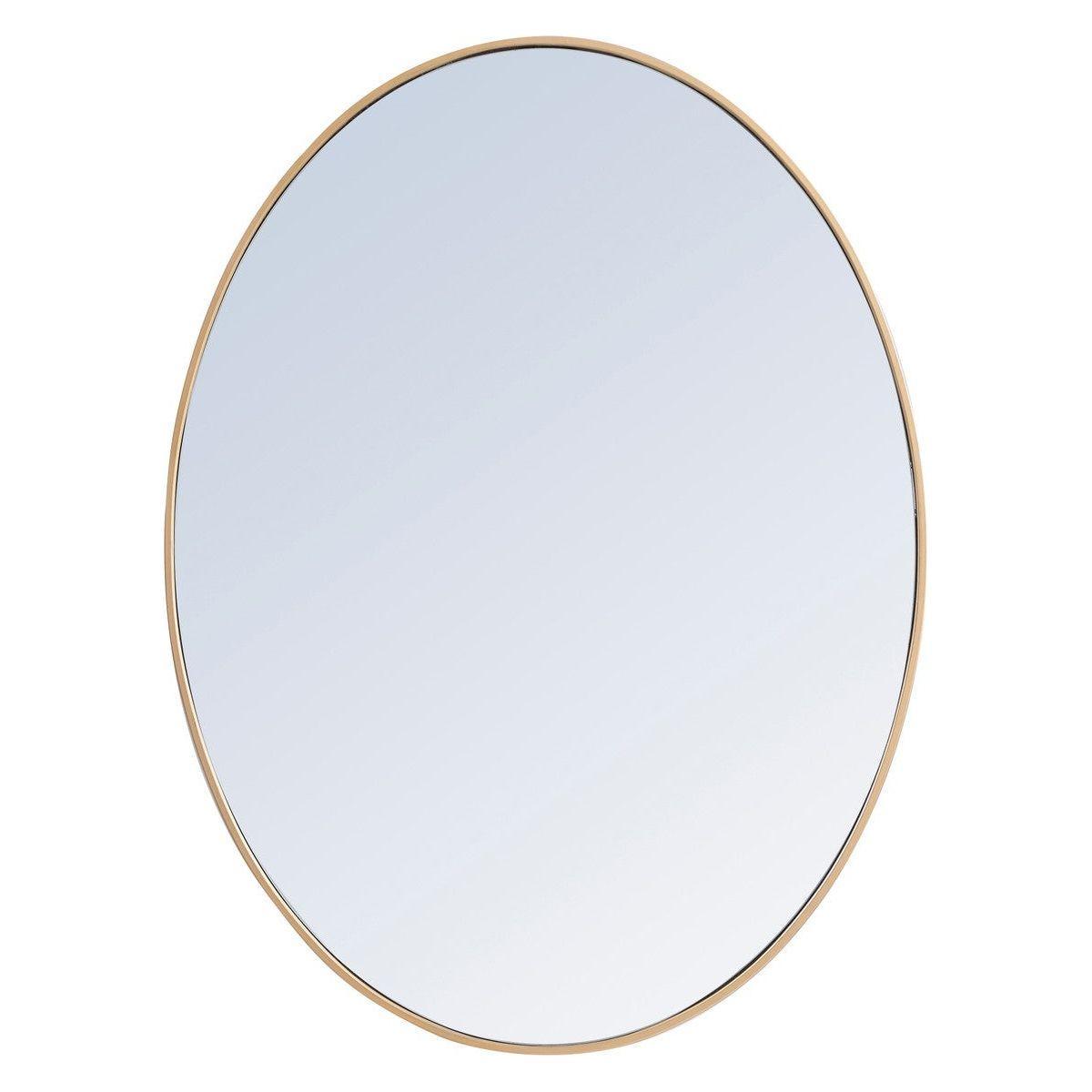 Elegant Lighting - Decker Mirror - MR4630BR - Canada Light Shop