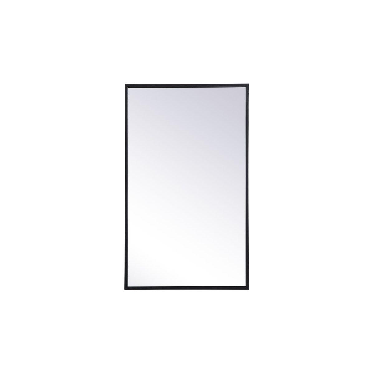 Elegant Lighting - Wyn Medicine Cabinet - MR571728BLK - Canada Light Shop