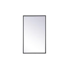 Elegant Lighting - Wyn Medicine Cabinet - MR571728BLK - Canada Light Shop