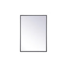 Elegant Lighting - Wyn Medicine Cabinet - MR572028BLK - Canada Light Shop