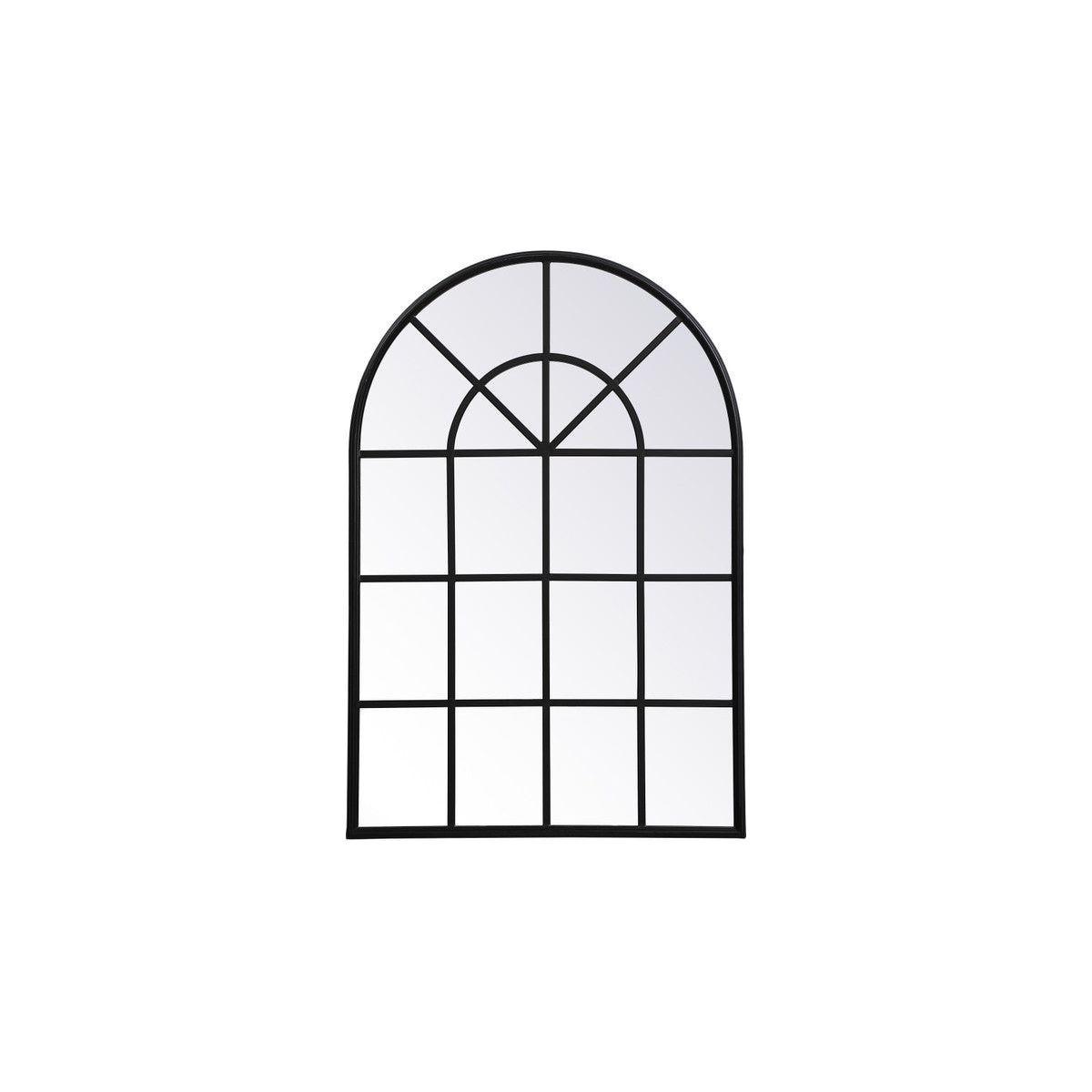 Elegant Lighting - Motif Mirror - MR612842BK - Canada Light Shop