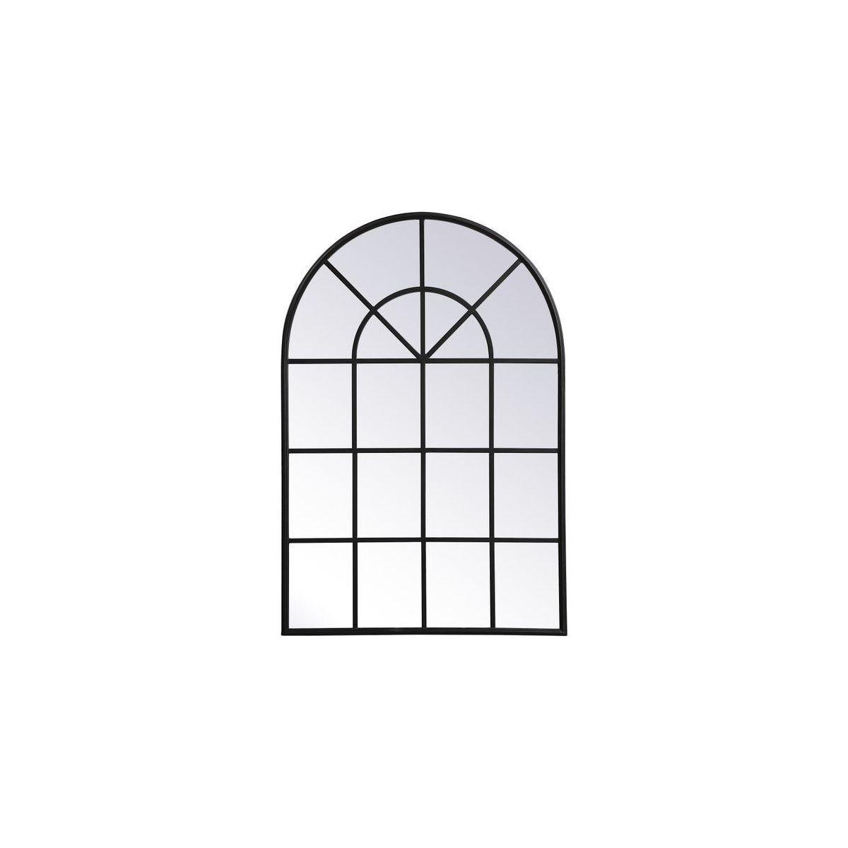 Elegant Lighting - Motif Mirror - MR613248BK - Canada Light Shop