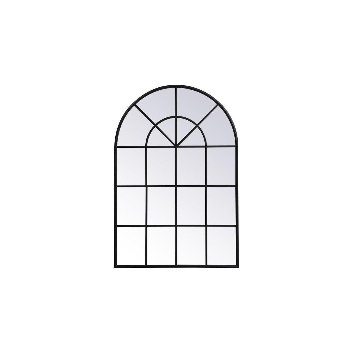 Elegant Lighting - Motif Mirror - MR613653BK - Canada Light Shop