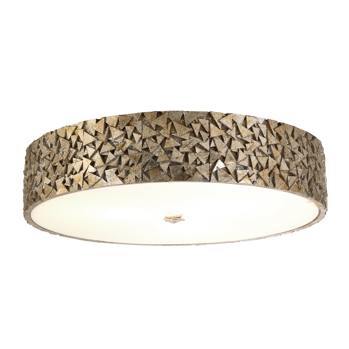 Lucas + McKearn - Mosaic Round Flush Mount - FM1158S-RD-20 - Canada Light Shop