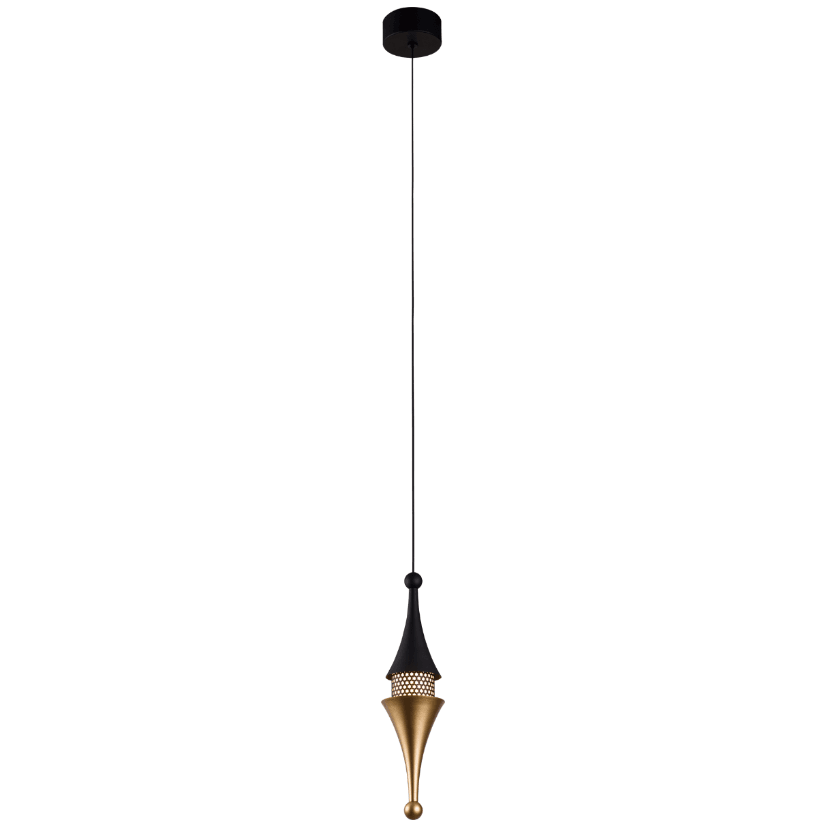 PageOne Lighting - Chess Princess LED Pendant - PP121136-BMB/BC (non dimmable) - Canada Light Shop