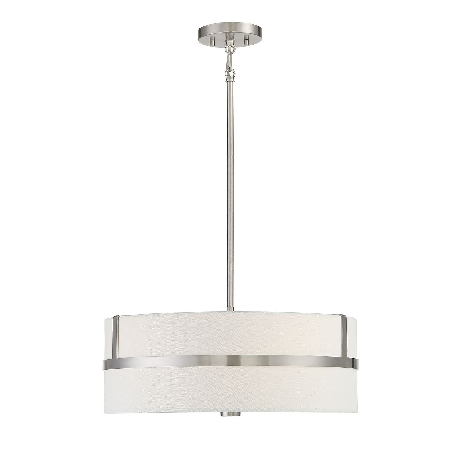 Meridian M70102BN Four Light Pendant in Brushed Nickel