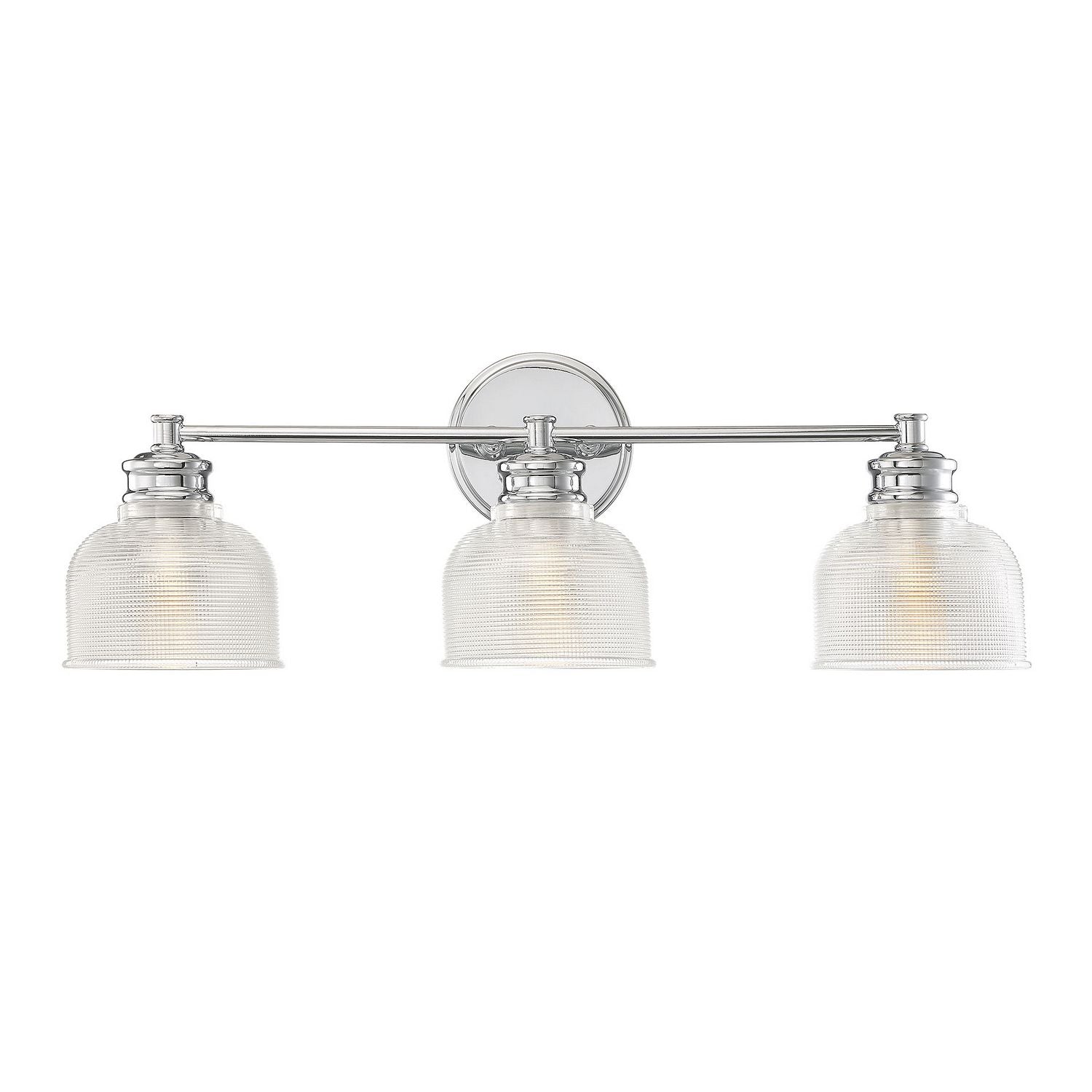 Meridian M80035CH Three Light Bathroom Vanity Light in Chrome