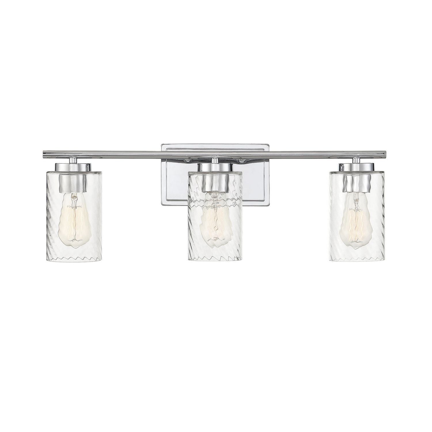 Meridian M80038CH Three Light Bathroom Vanity Light in Chrome