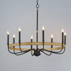 Maxim Lighting - Franklin Chandelier - 14448DWBK - Canada Light Shop