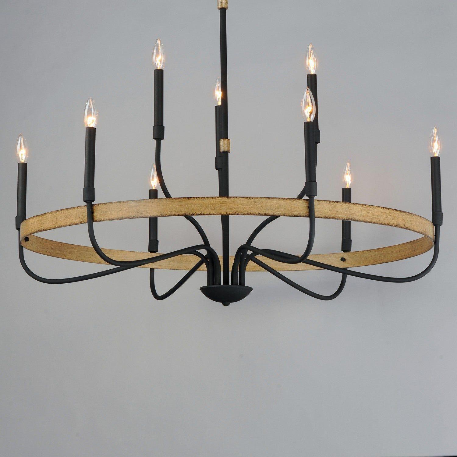 Maxim Lighting - Franklin Chandelier - 14448DWBK - Canada Light Shop