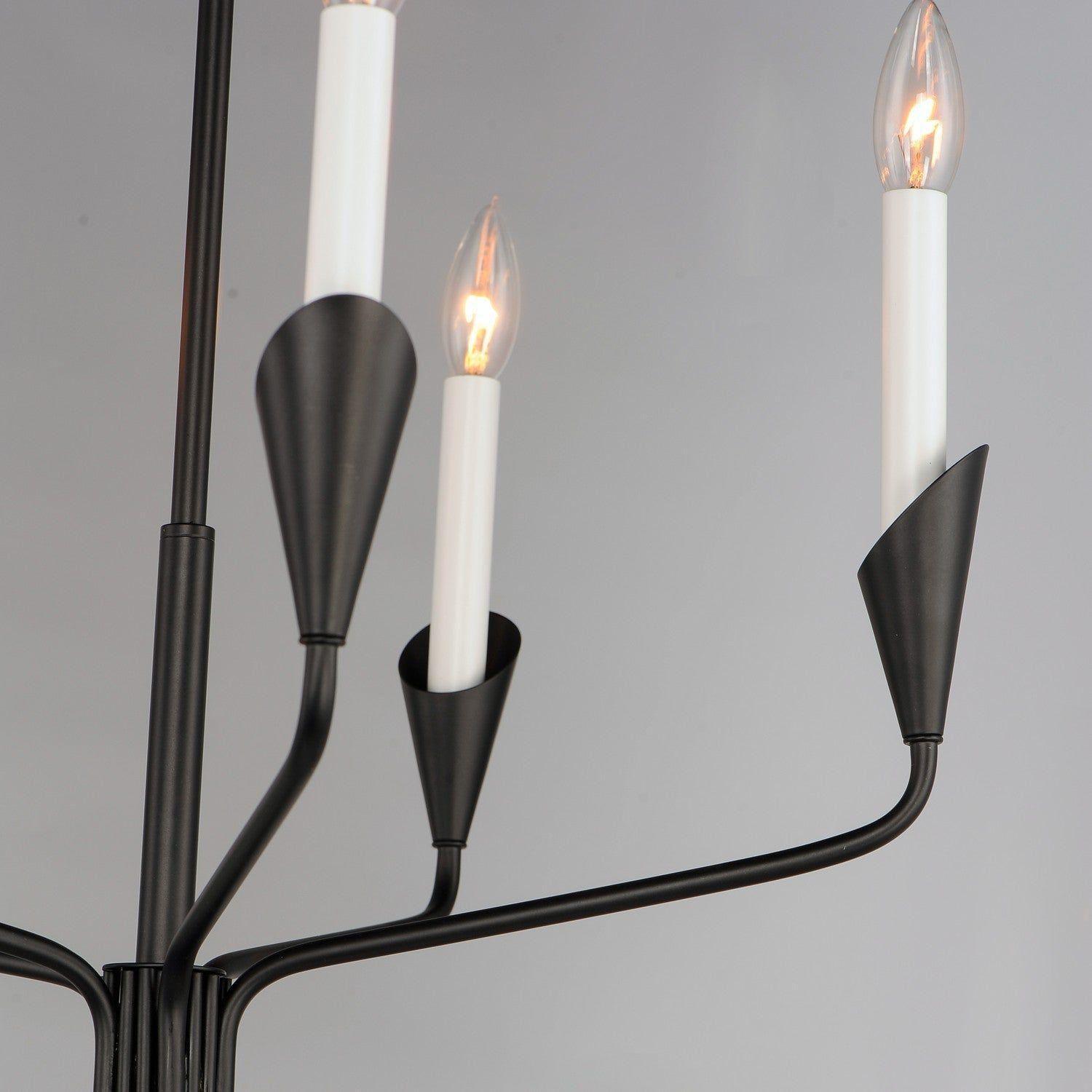 Maxim Lighting - Calyx Chandelier - 24345BK - Canada Light Shop