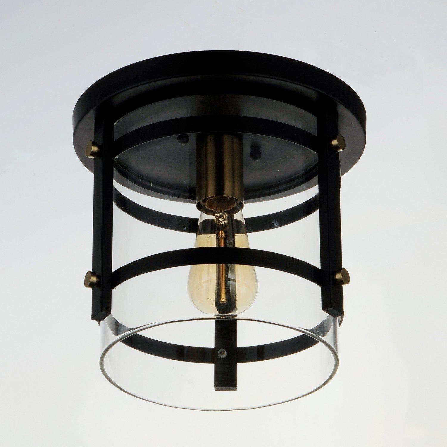 Maxim Lighting - Capitol Flush Mount - 2641BKAB - Canada Light Shop