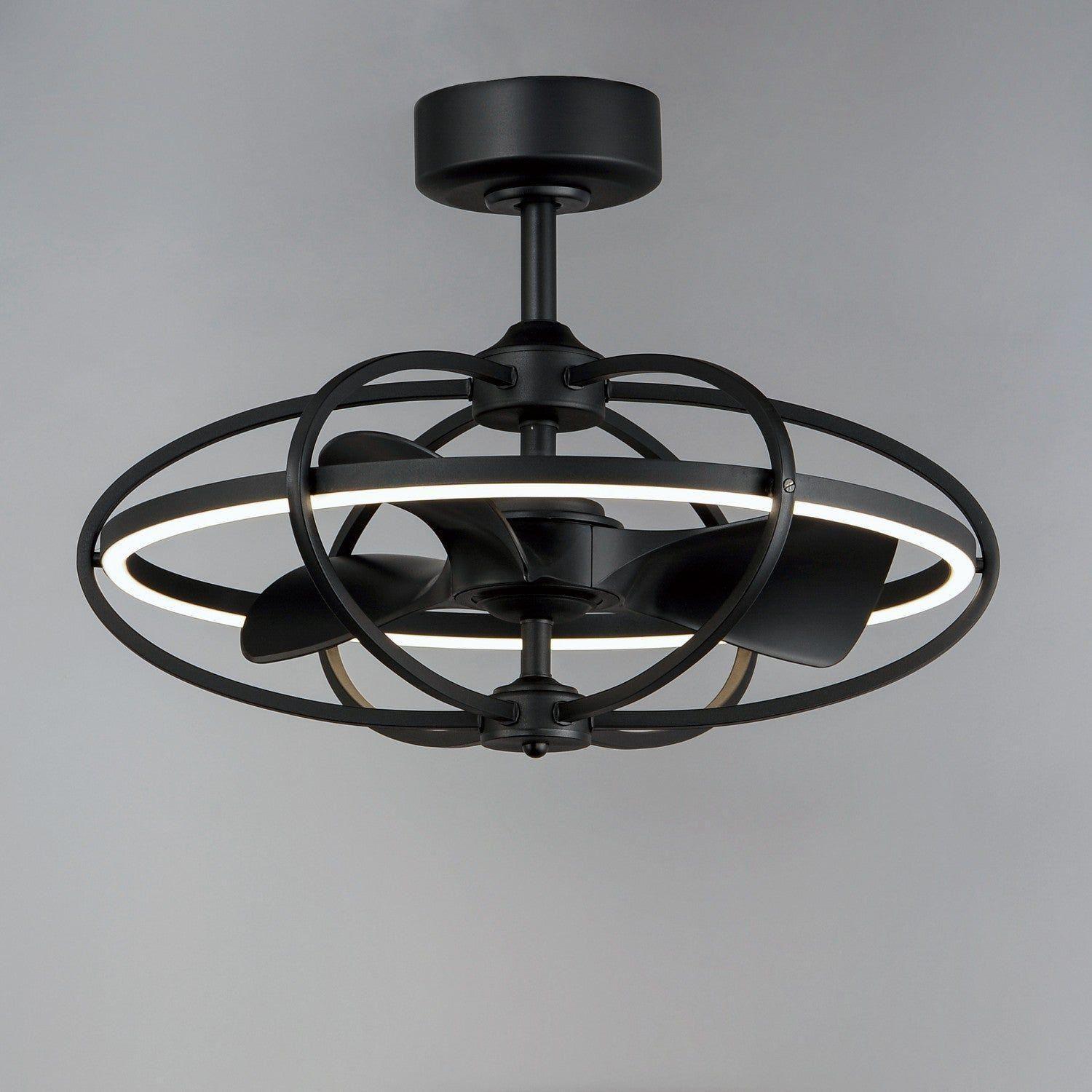 Maxim Lighting - Corona Fan LED Fandelight - 61002BK - Canada Light Shop