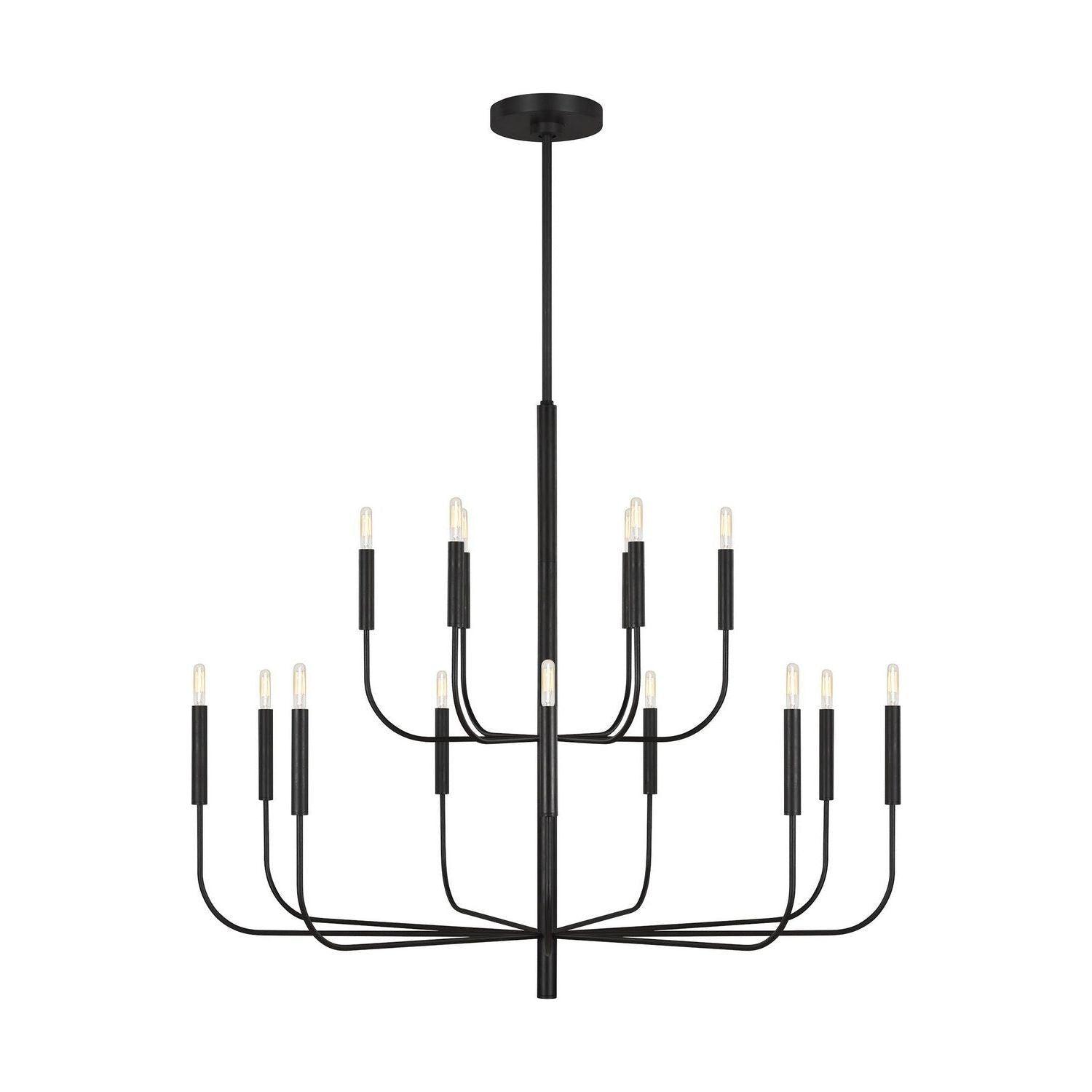 Visual Comfort Studio Collection - Brianna 2-Tier Chandelier - EC10015AI - Canada Light Shop