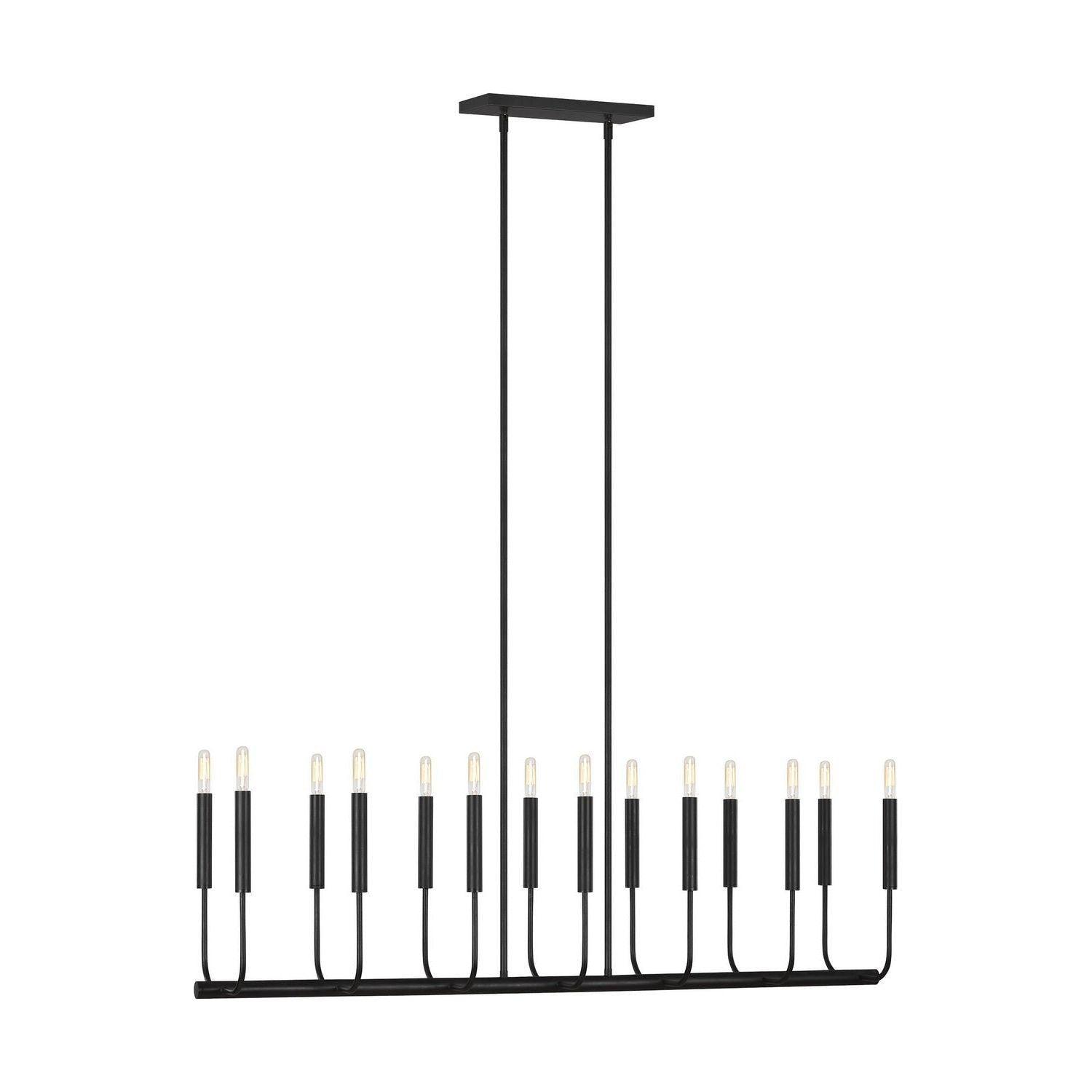 Visual Comfort Studio Collection - Brianna Linear Chandelier - EC10614AI - Canada Light Shop