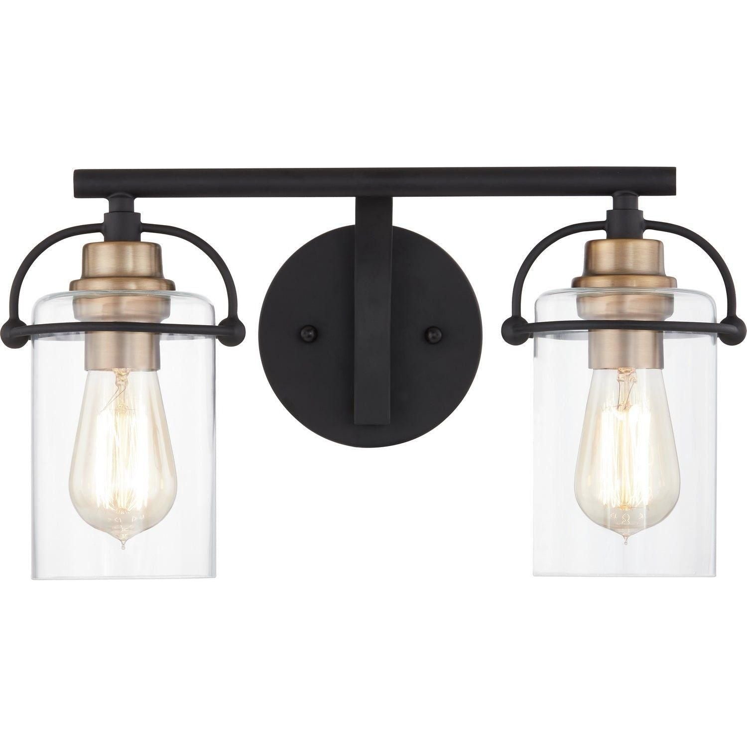 Quoizel - Emerson Vanity Light - EMR8602MBK - Canada Light Shop