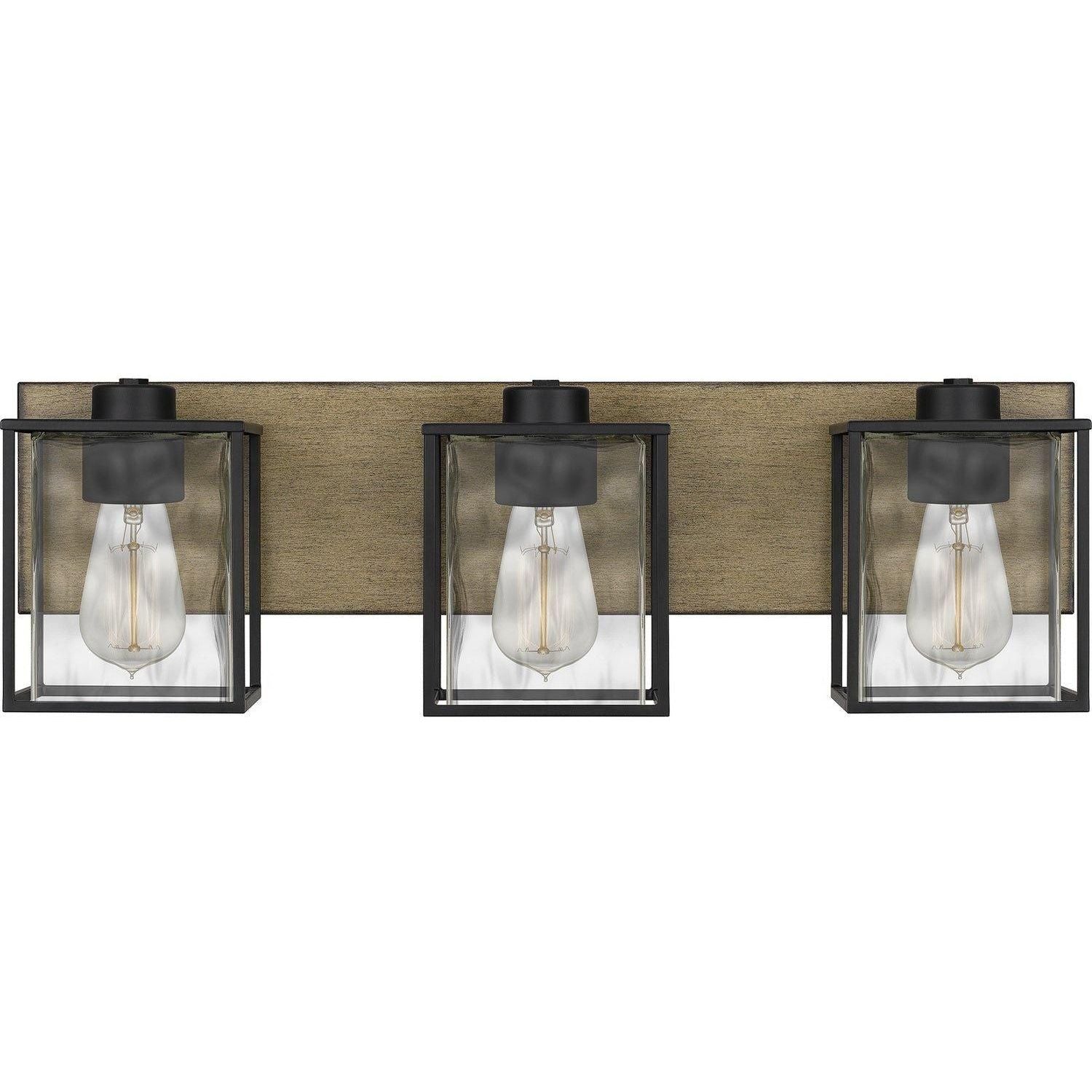 Quoizel - Holsten Vanity Light - HTN8623MBK - Canada Light Shop