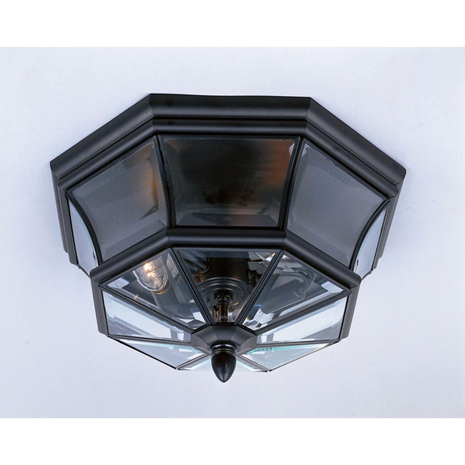 Quoizel - Newbury Outdoor Flush Mount - NY1794K - Canada Light Shop