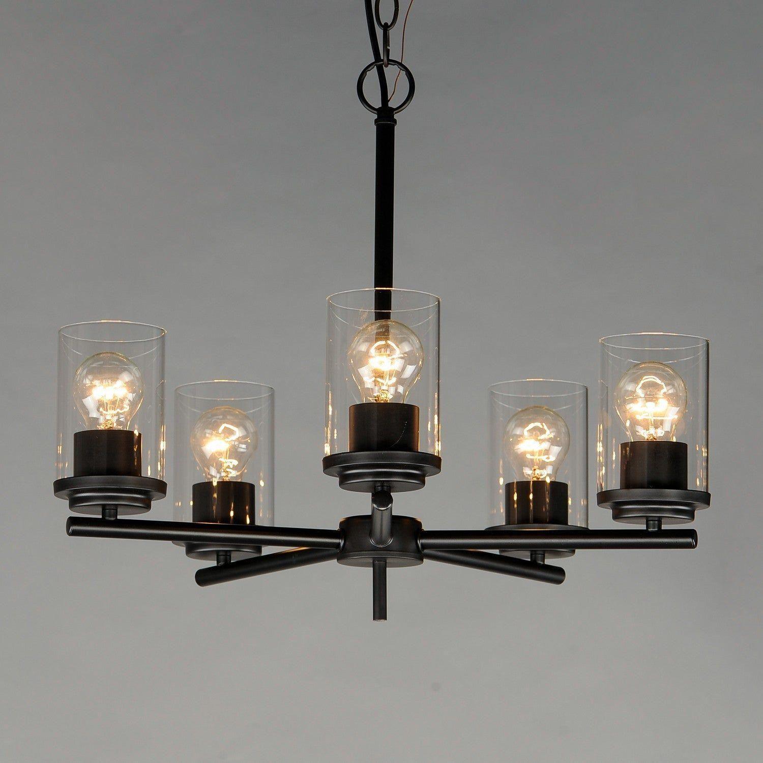 Maxim Lighting - Corona Chandelier - 10205CLBK - Canada Light Shop