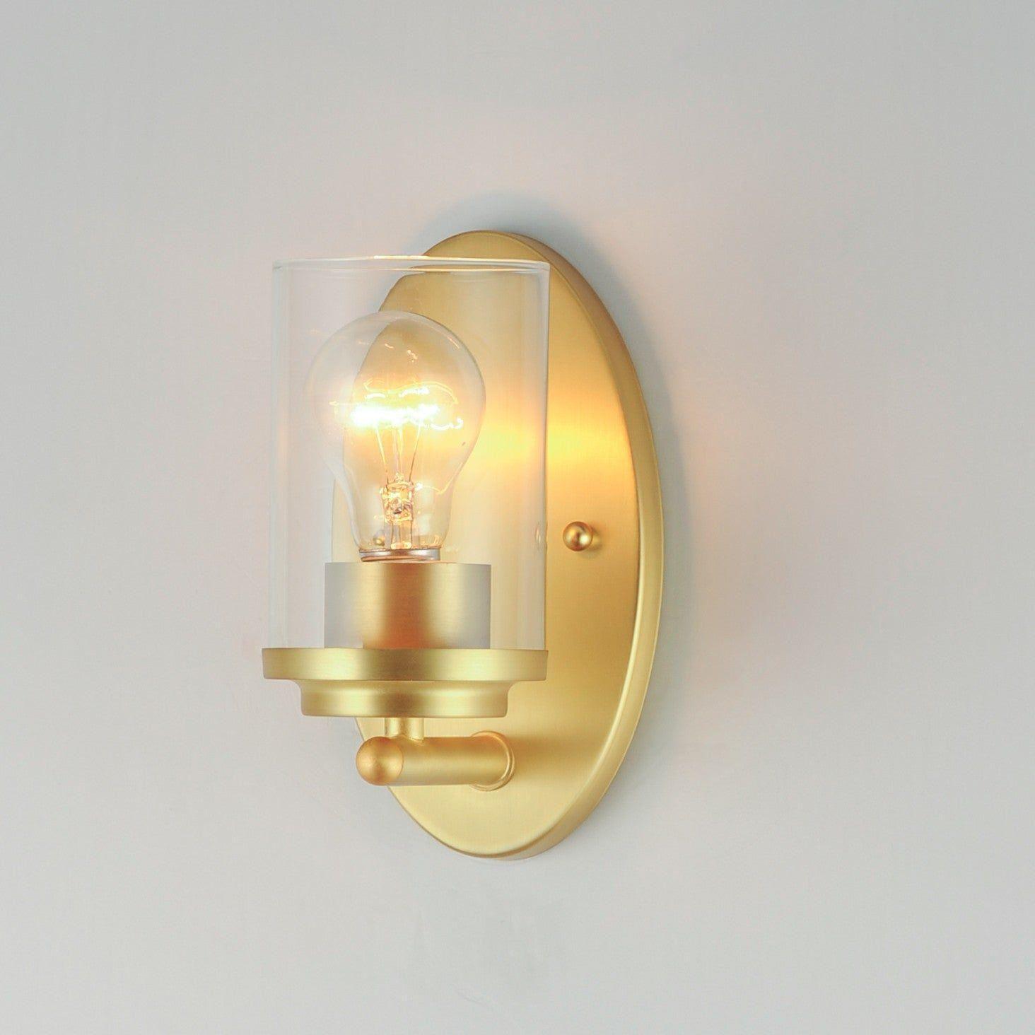 Maxim Lighting - Corona Wall Sconce - 10211CLBK - Canada Light Shop