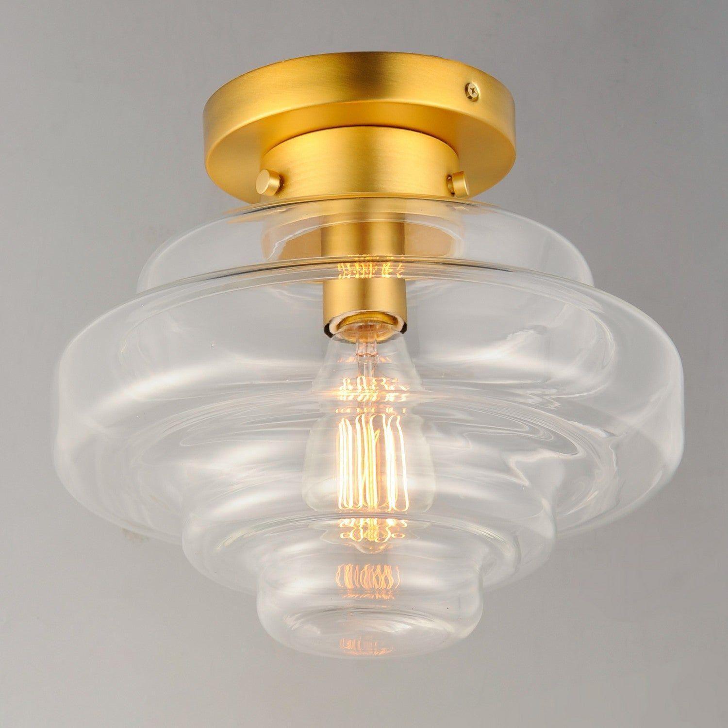 Maxim Lighting - Harbor Flush Mount - 11120CLBK - Canada Light Shop
