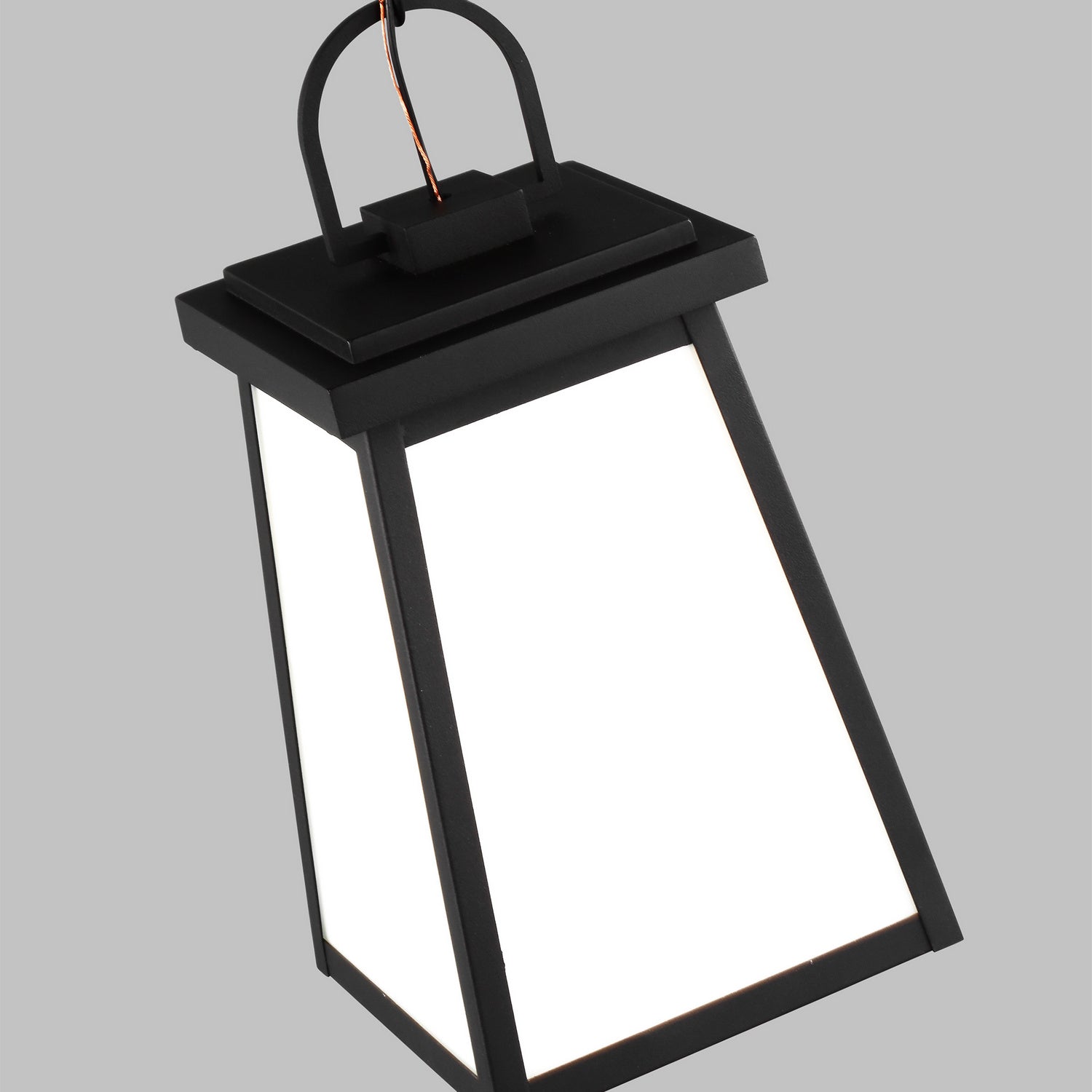 Visual Comfort Studio Canada - 6248401-12 - One Light Outdoor Pendant - Founders - Black