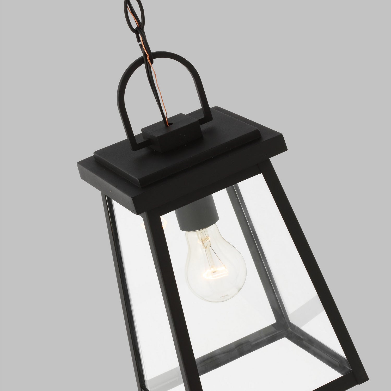 Visual Comfort Studio Canada - 6248401-12 - One Light Outdoor Pendant - Founders - Black