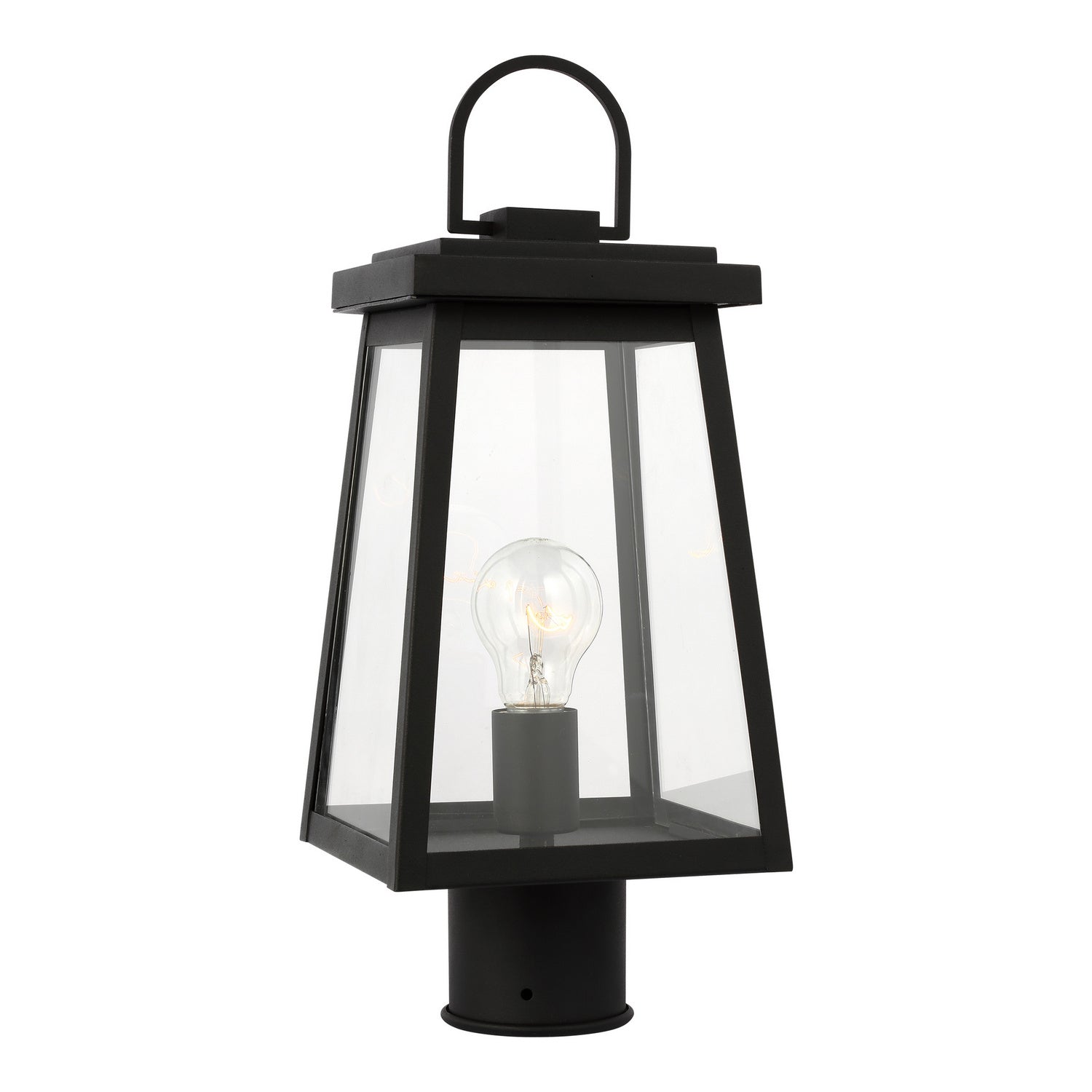 Visual Comfort Studio Canada - 8248401EN3-12 - One Light Outdoor Post Lantern - Founders - Black