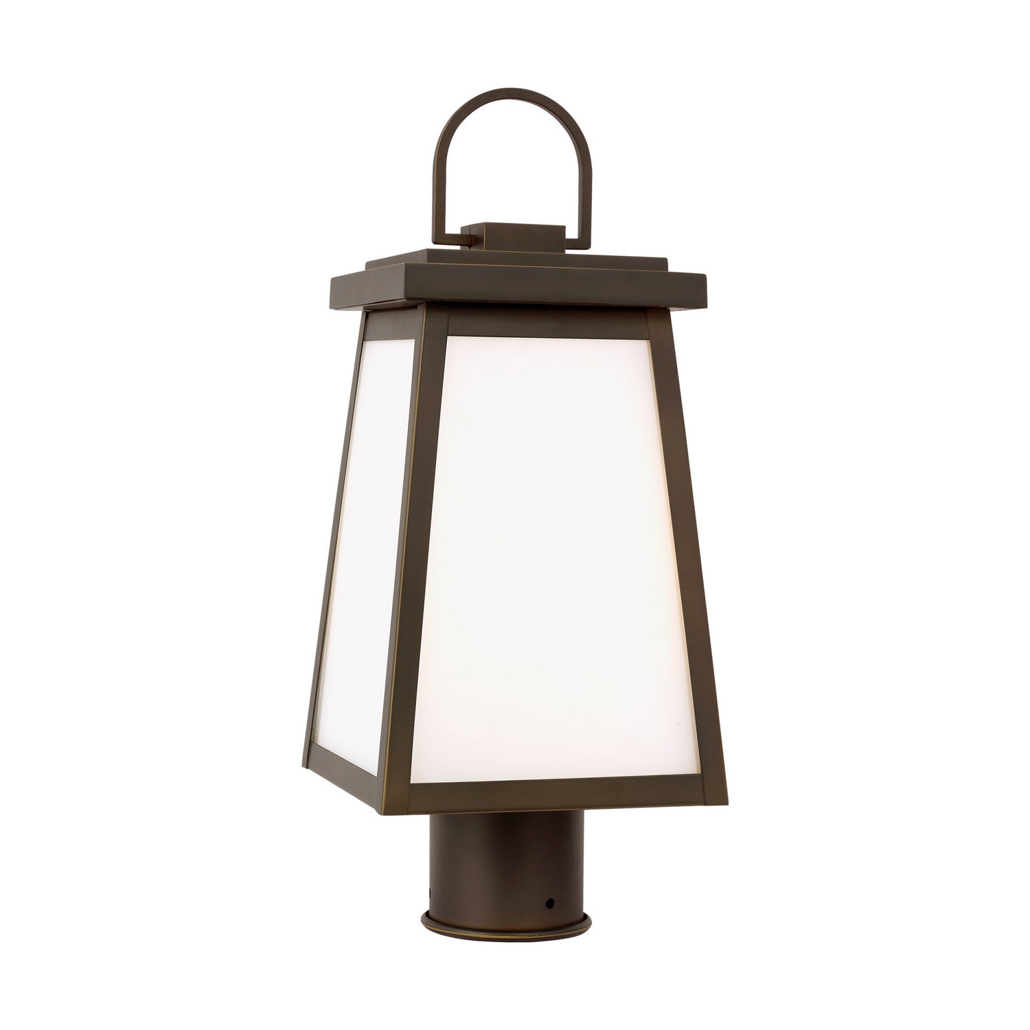 Visual Comfort Studio Canada - 8248401EN3-71 - One Light Outdoor Post Lantern - Founders - Antique Bronze