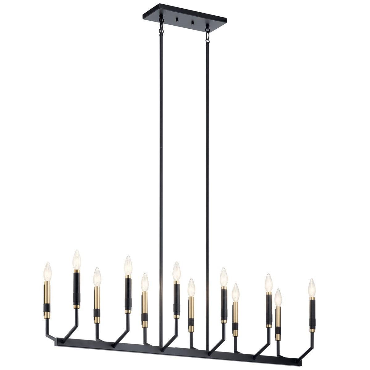 Kichler - Armand Linear Chandelier - 52350BK - Canada Light Shop