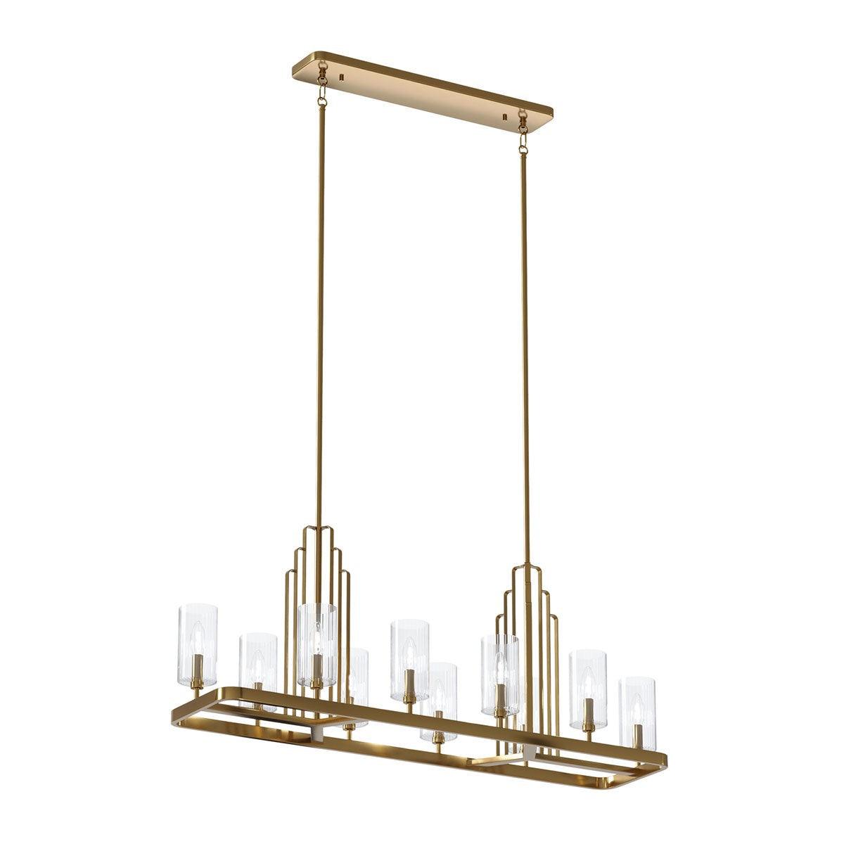 Kichler - Kimrose Linear Chandelier - 52413BNB - Canada Light Shop