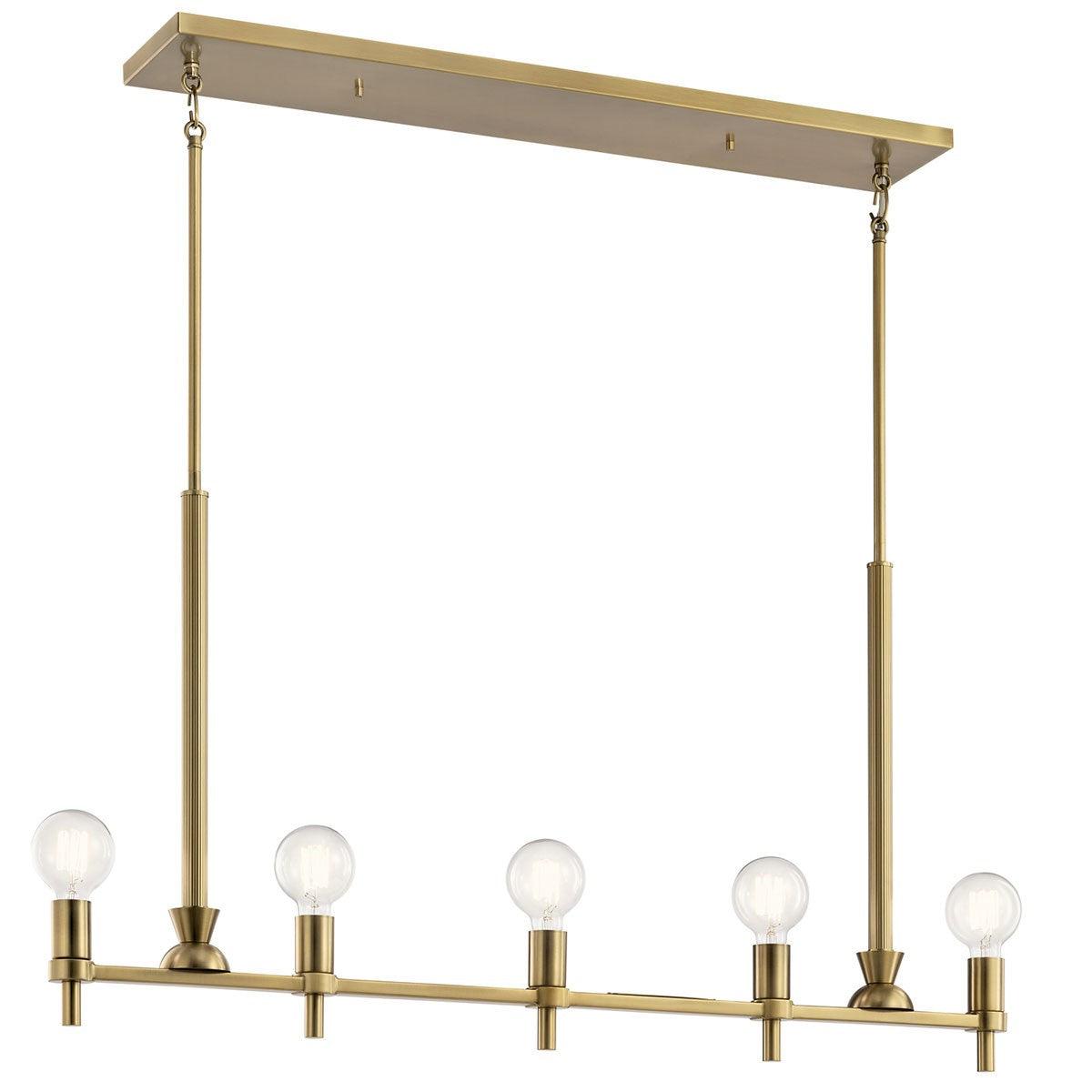 Kichler - Torvee Linear Chandelier - 52425BNB - Canada Light Shop