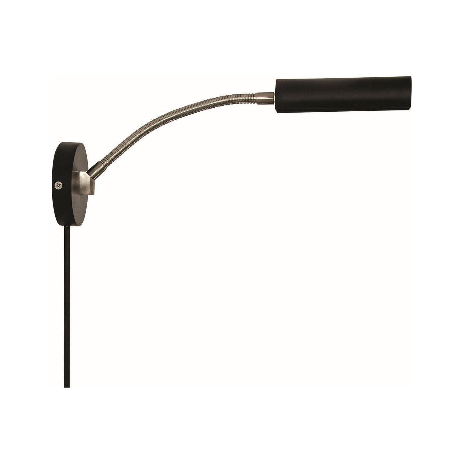 House of Troy - Fusion LED Wall Swing Lamp - FN175-BLK/SN - Canada Light Shop