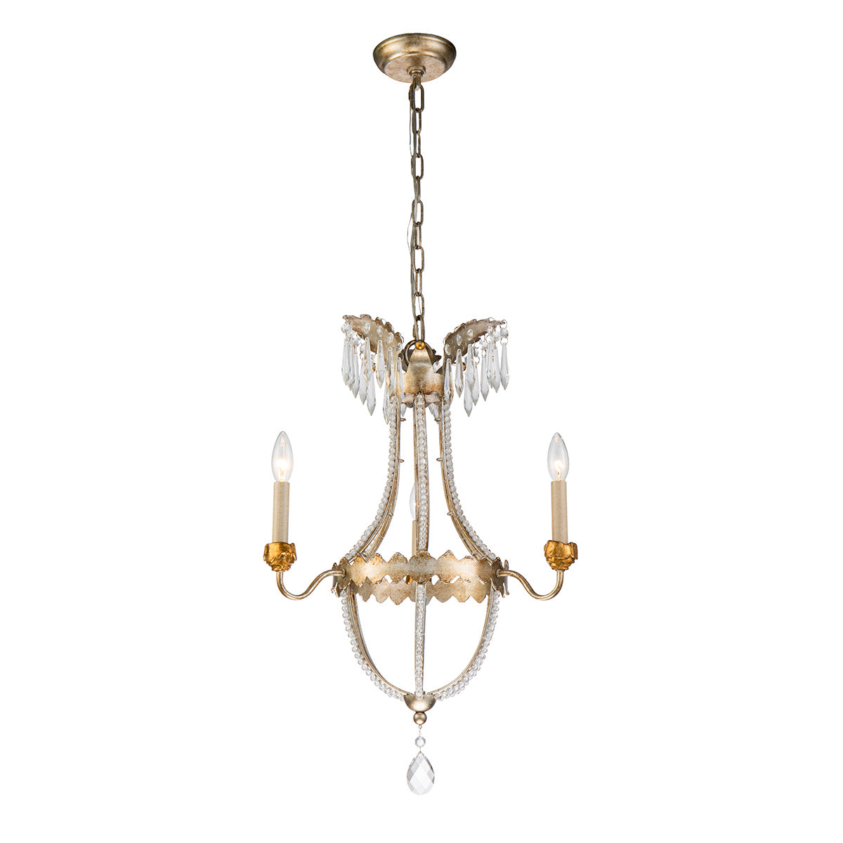 Lucas + McKearn - Louis Mini Chandelier - CH1035-3 - Canada Light Shop