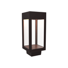 SNOC - Stockholm Small Square Post Head - 11635-CP09-LD10C - Canada Light Shop