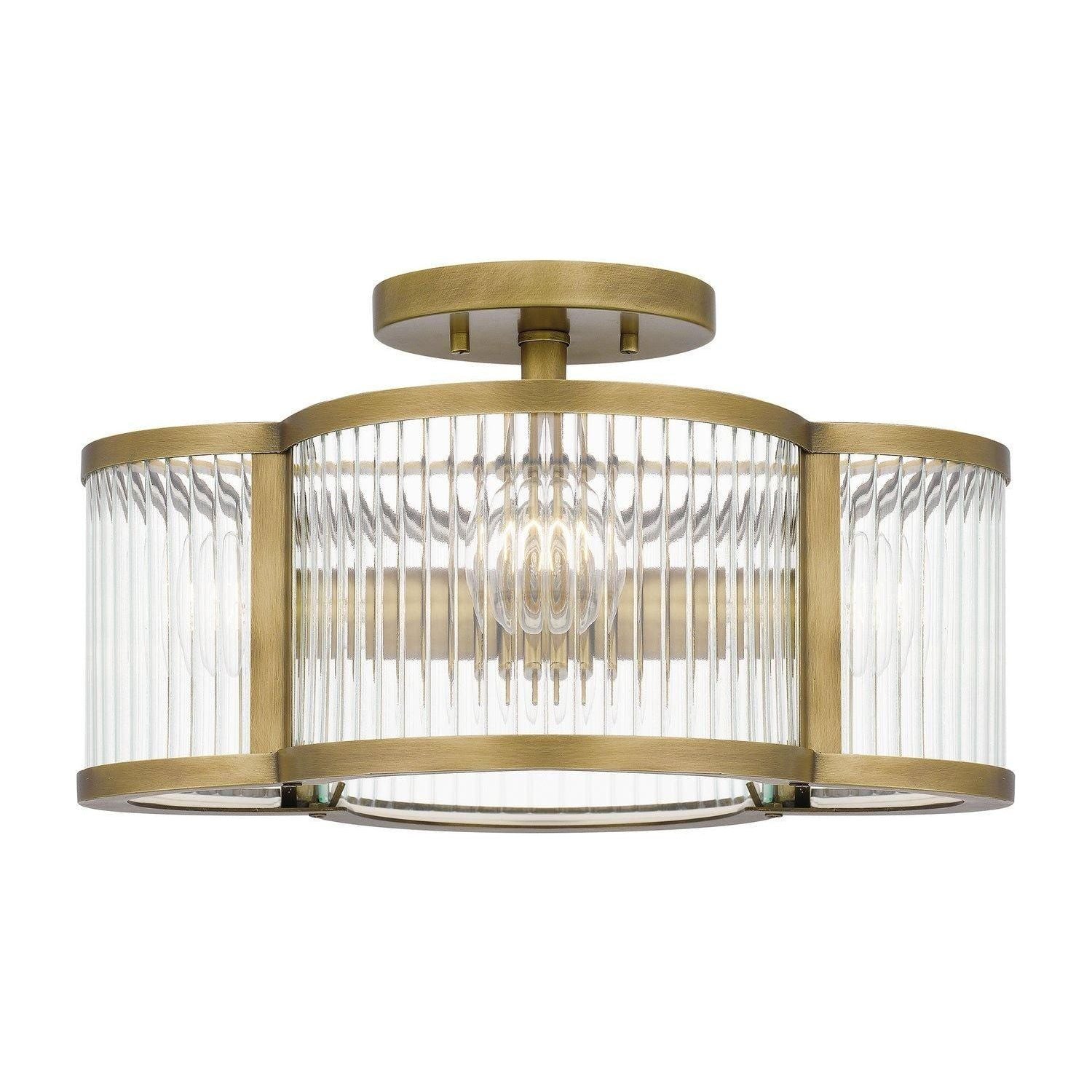 Quoizel - Aster Semi-Flush Mount - ASR1715WS - Canada Light Shop