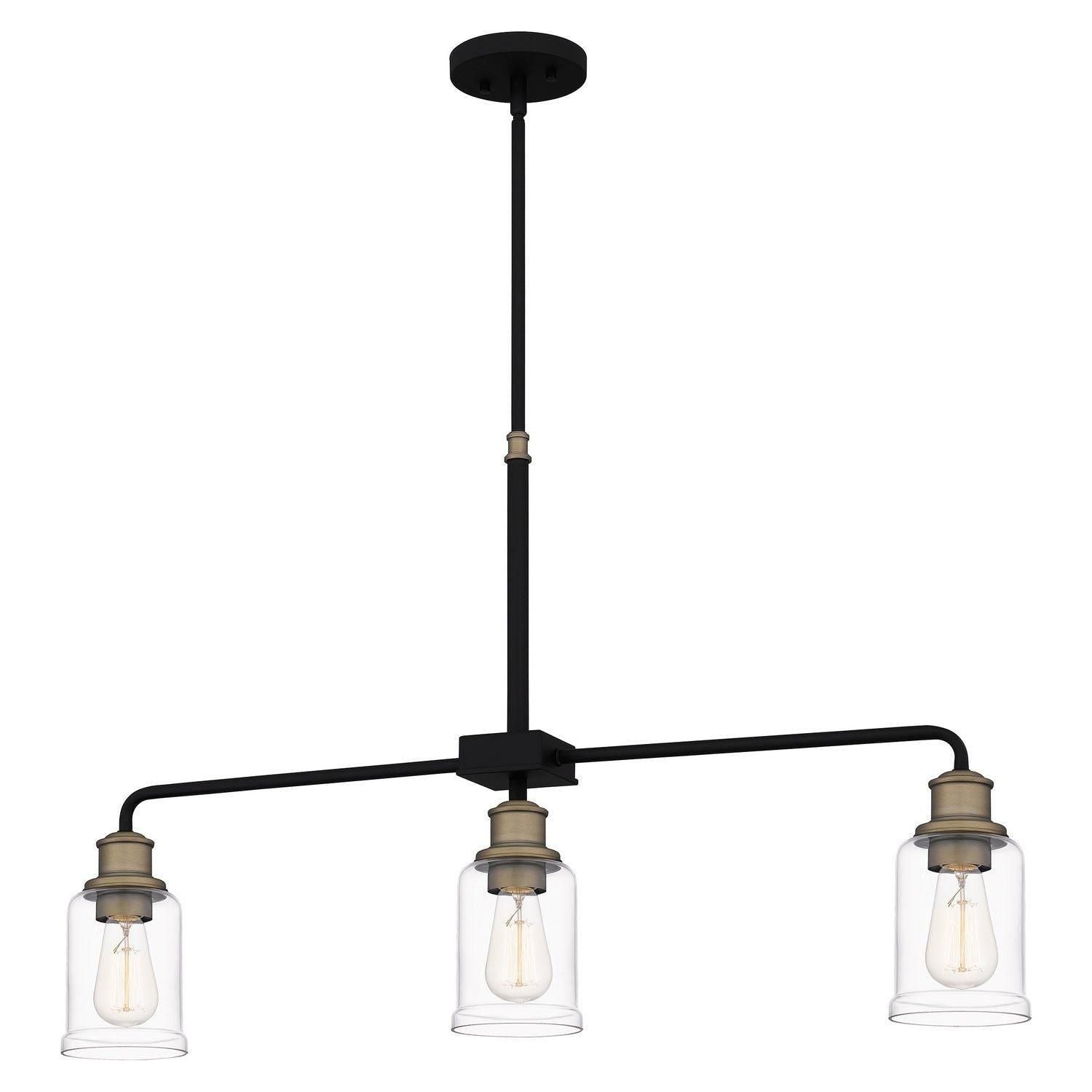 Quoizel - Cox Linear Chandelier - COX336MBK - Canada Light Shop