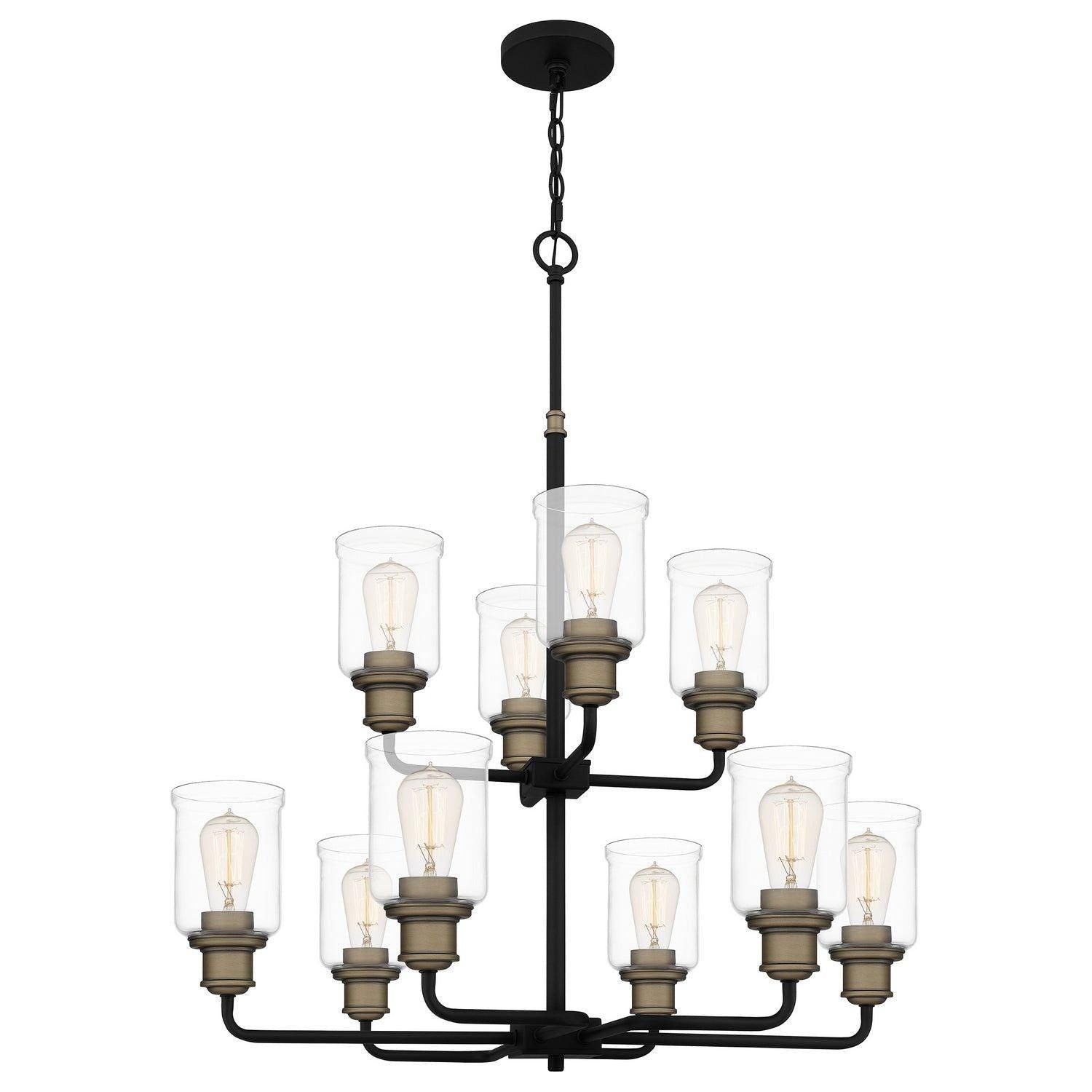 Quoizel - Cox Chandelier - COX5030MBK - Canada Light Shop