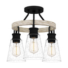 Quoizel - Kingsbridge Semi Flush Mount - KGB1718EK - Canada Light Shop