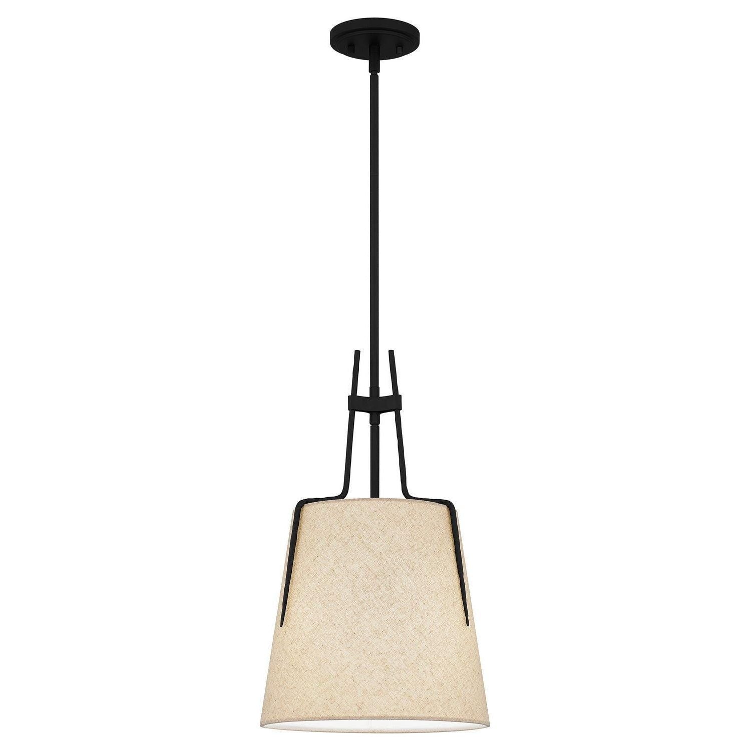 Quoizel - Leona Mini Pendant - LOA1512MBK - Canada Light Shop