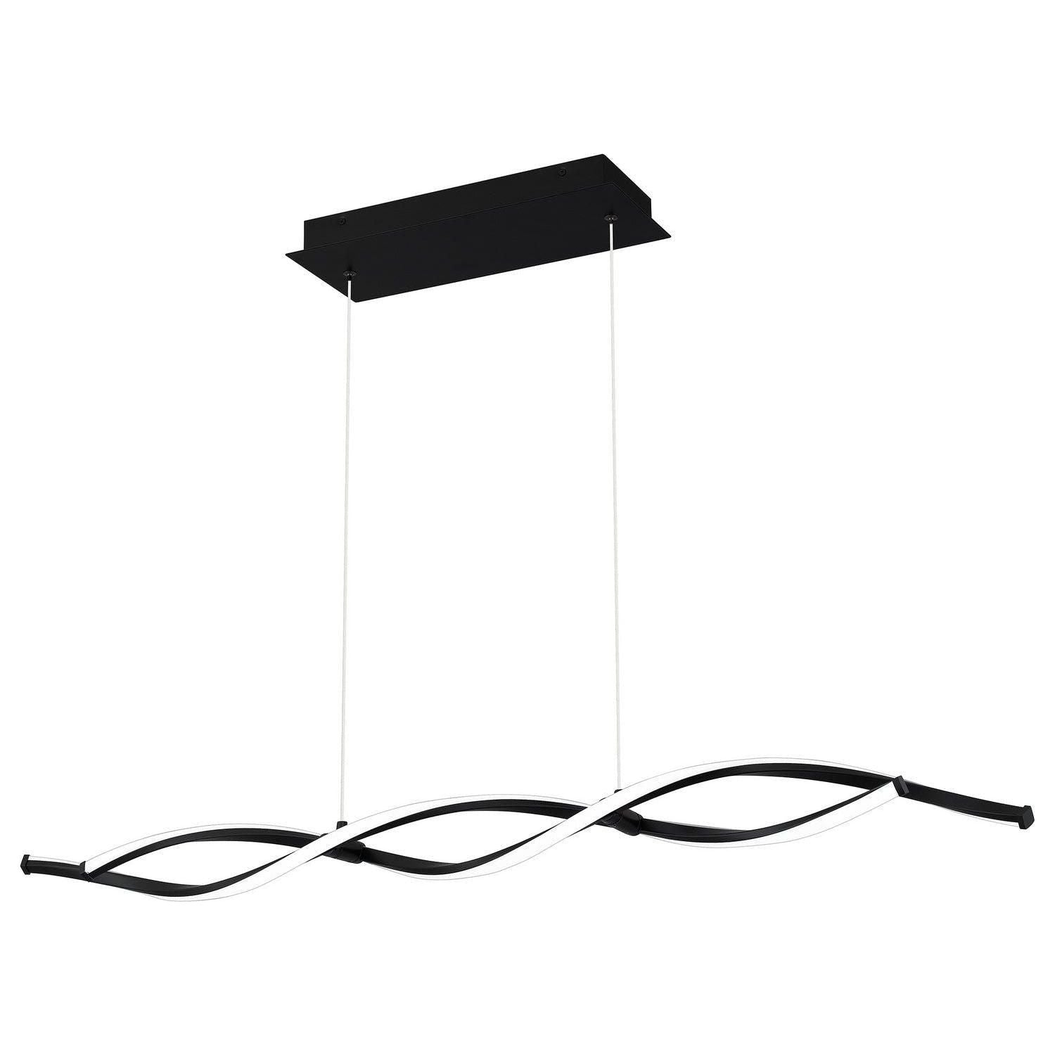 Quoizel - Newport LED Linear Chandelier - PCNPT138MBK - Canada Light Shop