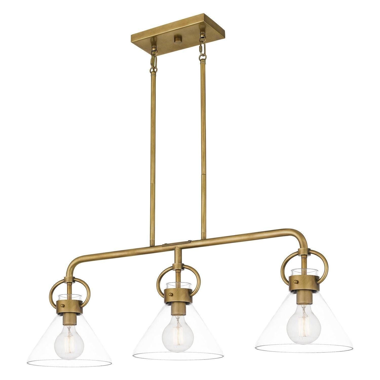 Quoizel - Webster Linear Chandelier - WBS136WS - Canada Light Shop