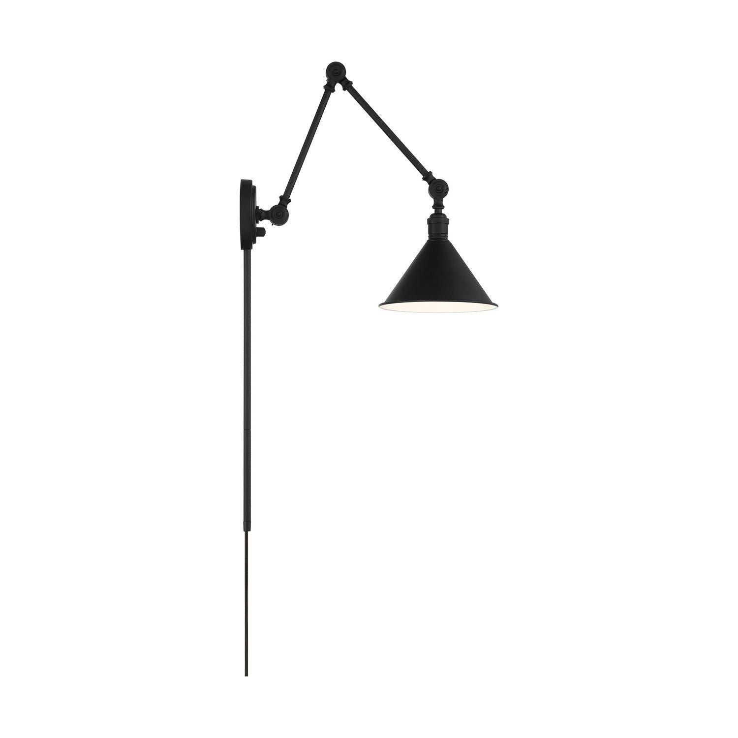 Nuvo Lighting - Delancey Swing Arm Wall Lamp - 60-7363 - Canada Light Shop