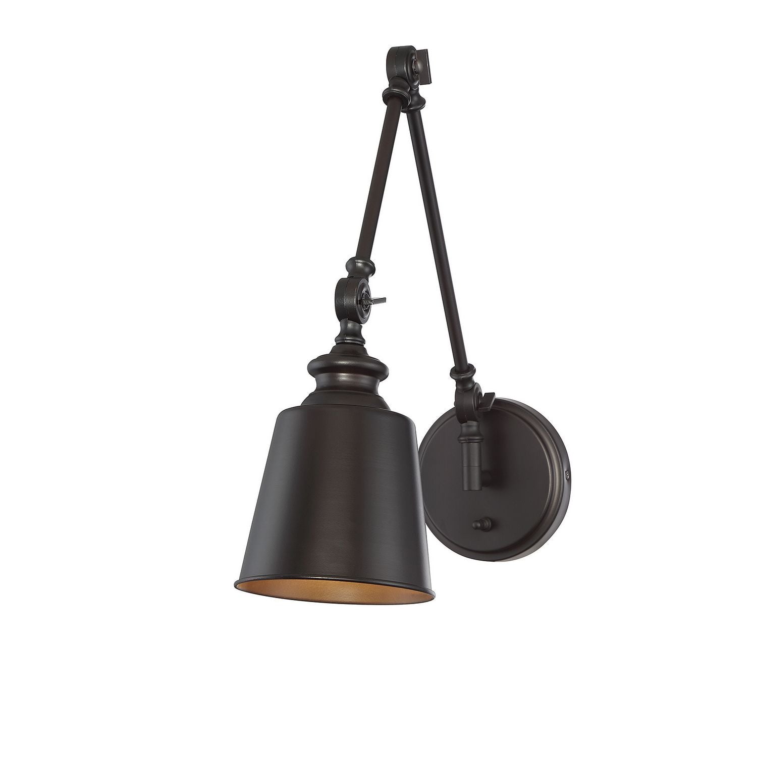 Meridian M90089ORB One Light Wall Sconce (Set of 2) in Oil Rubbed Bronze