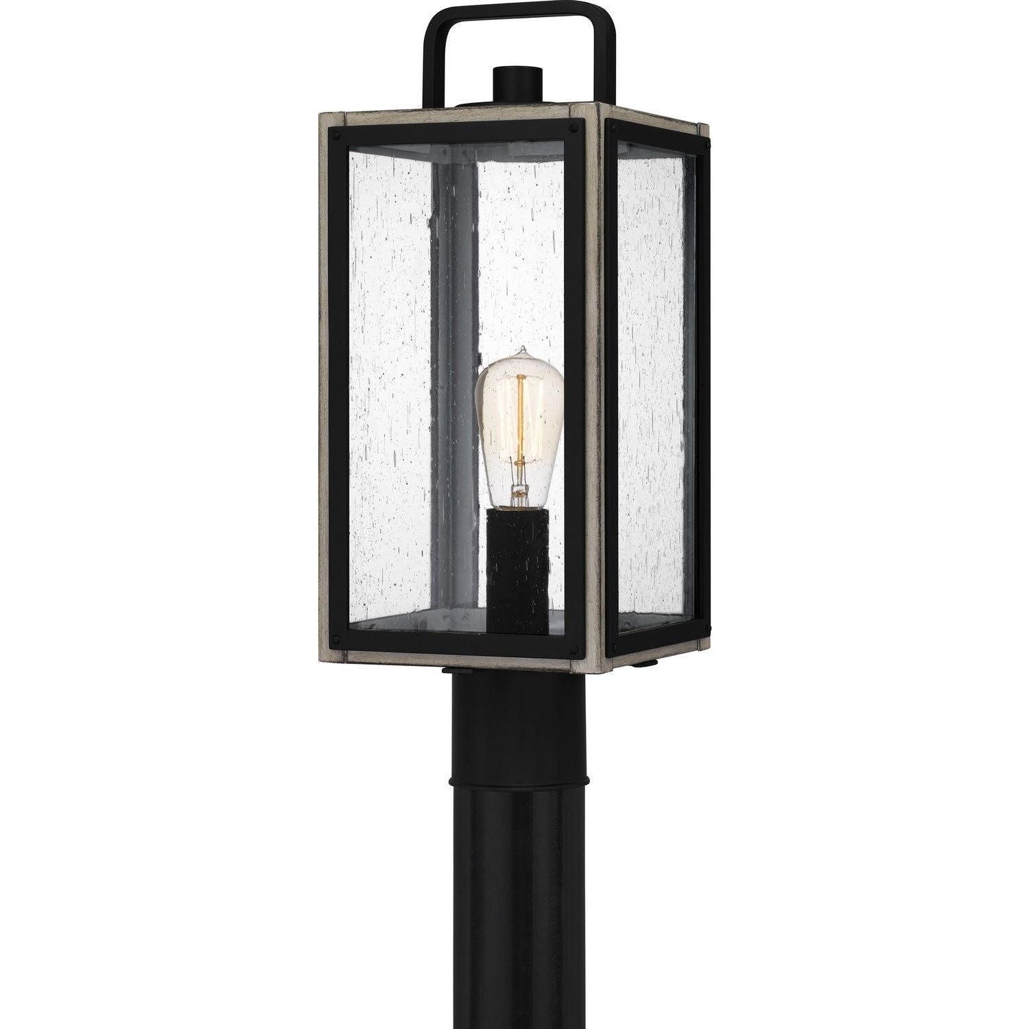Quoizel - Bramshaw Outdoor Post Mount - BRAM9007MBK - Canada Light Shop