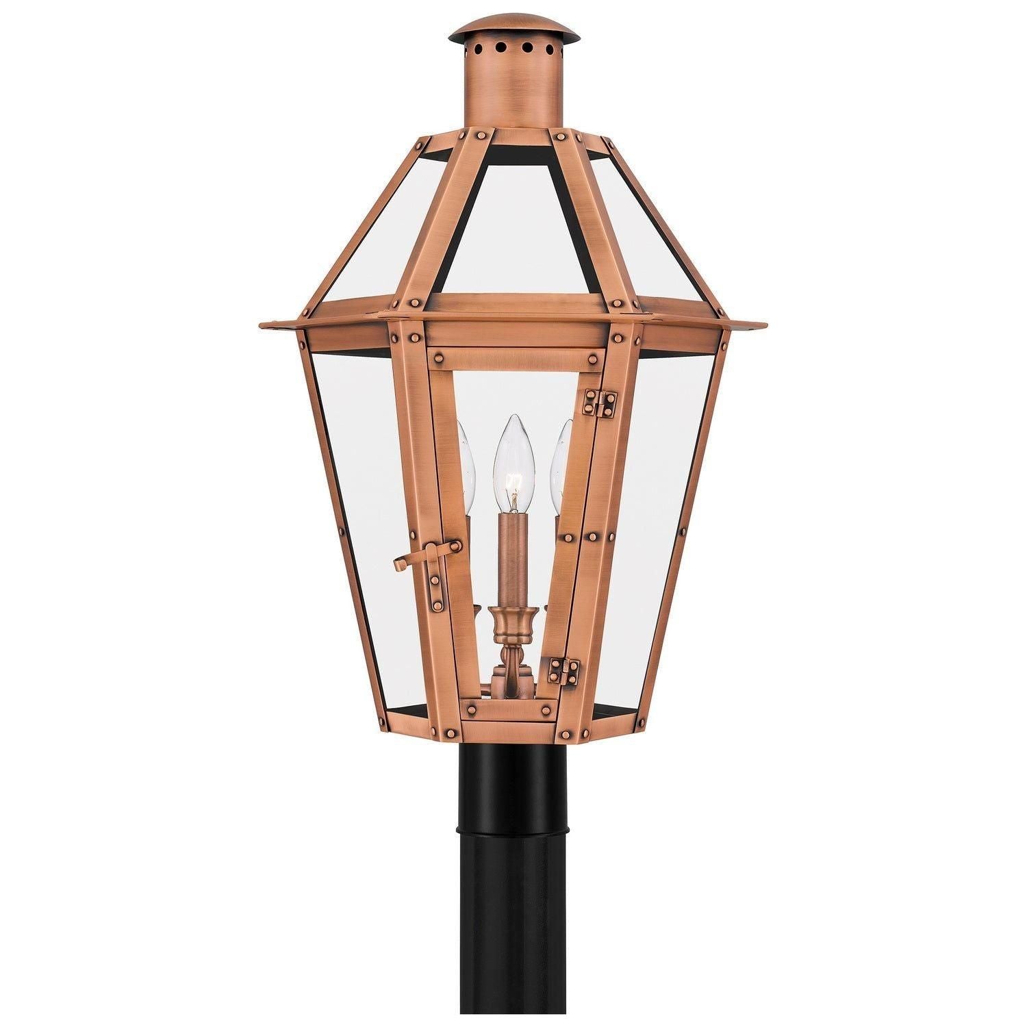 Quoizel - Burdett Outdoor Post Lantern - BURD9015AC - Canada Light Shop
