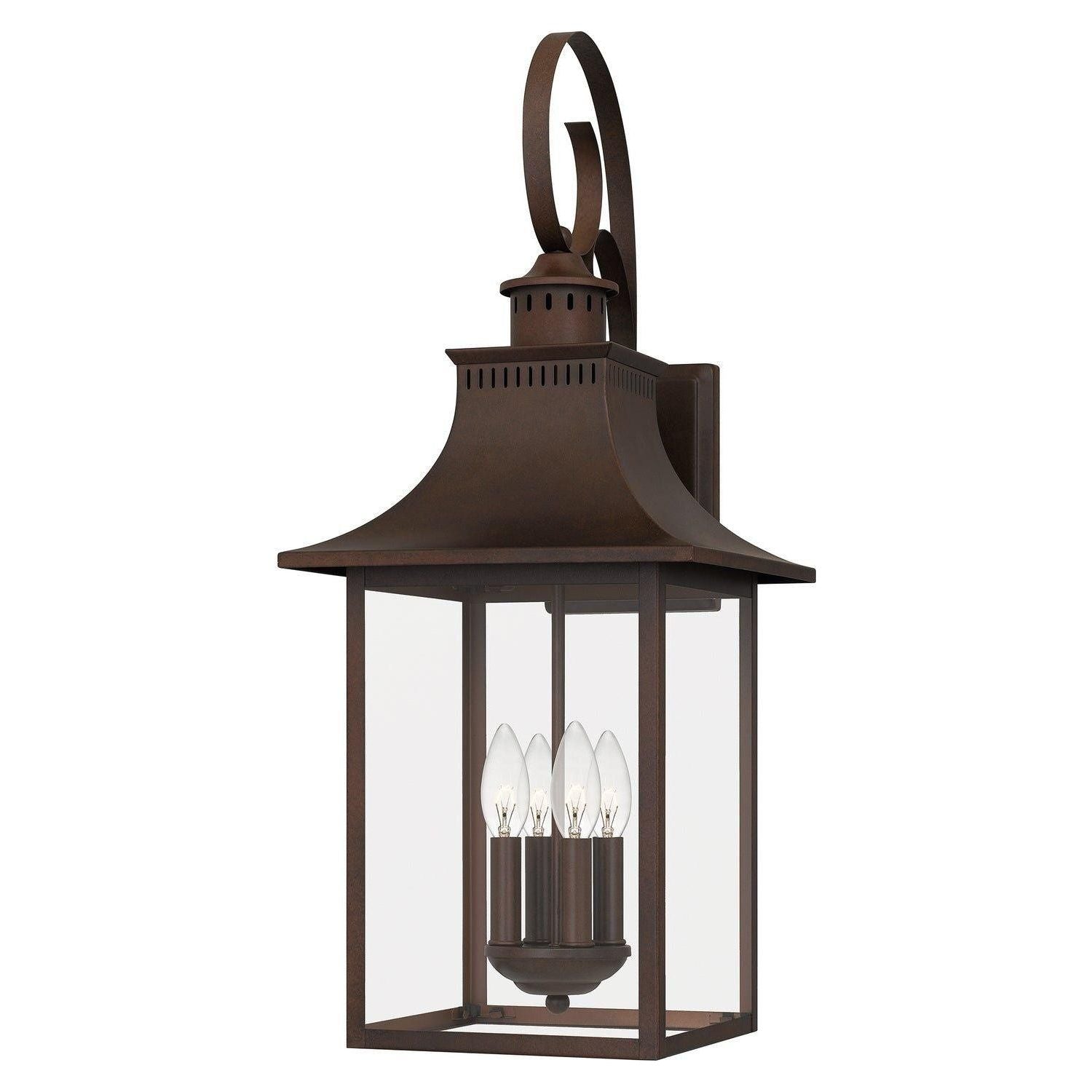 Quoizel - Chancellor Outdoor Wall Lantern - CCR8412CU - Canada Light Shop