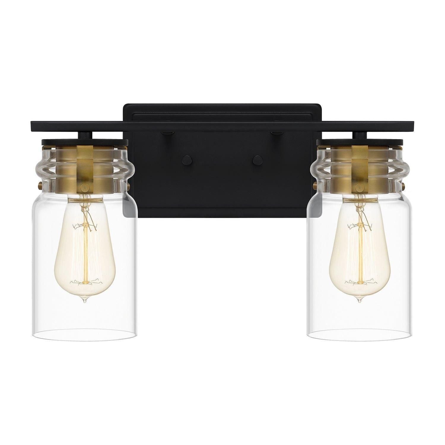Quoizel - Keesey Vanity Light - KEE8614MBK - Canada Light Shop