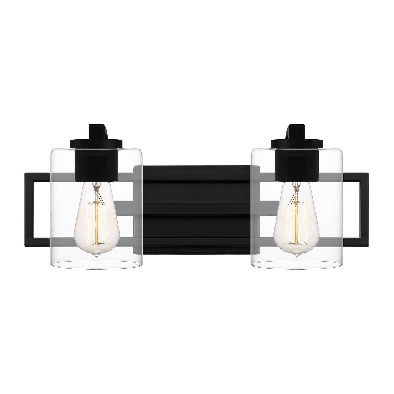 Quoizel - Lansdowne Vanity Light - LANS8618MBK - Canada Light Shop
